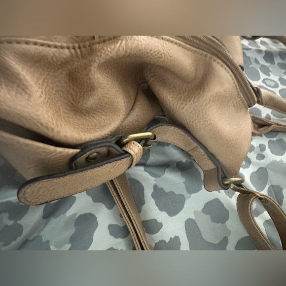 BLACK RIVET LARGE BROWN GENUINE LEATHER 4 COMPARTMENT PURSE 👛 - Picture 11 of 14